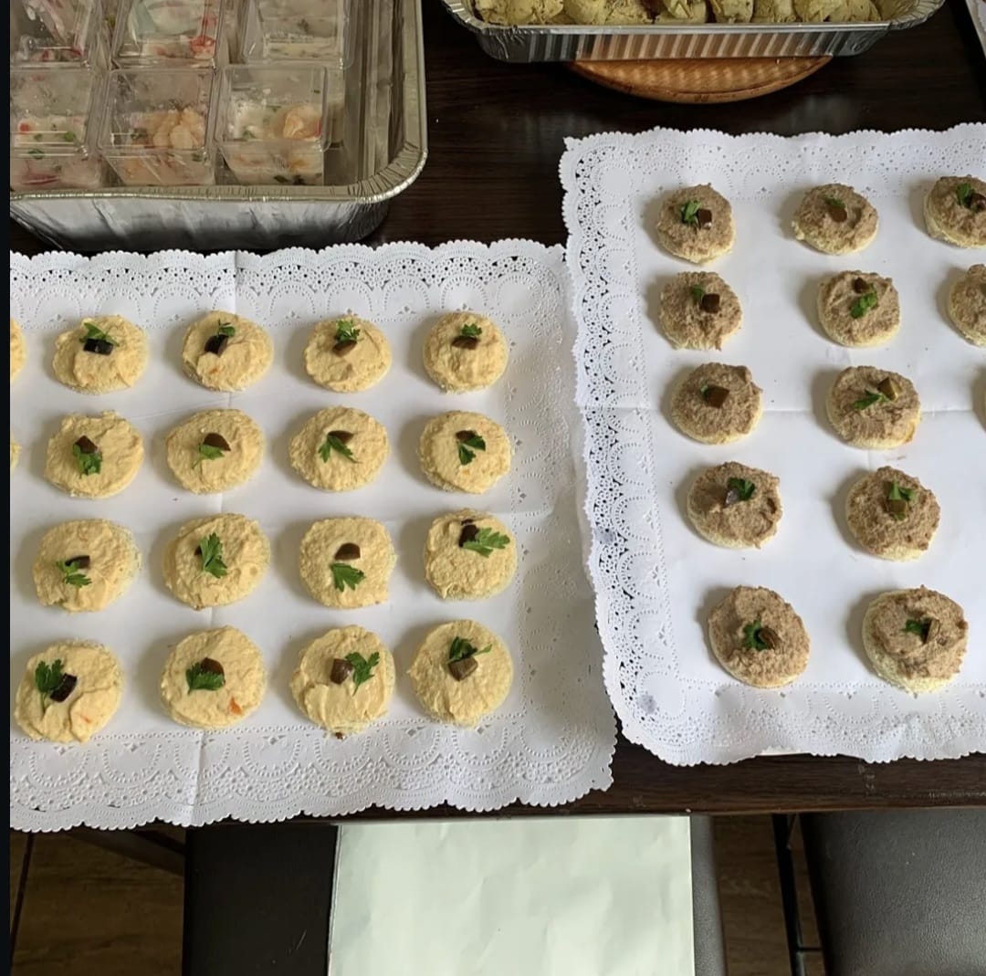 Canapés 50 unidades
