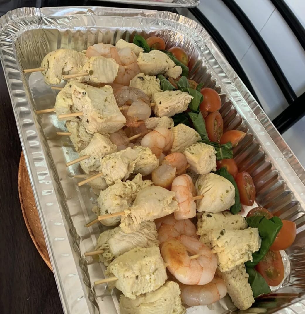 Brochetas de Cóctel 50 unidades